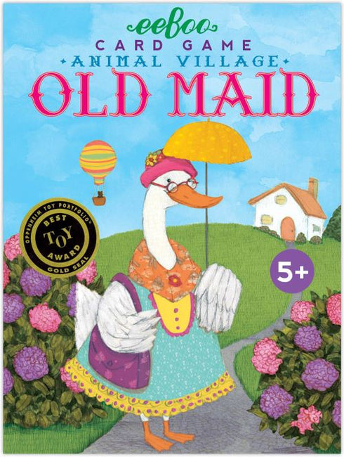 OLD MAID ANIMAL VILLAGE CARDS